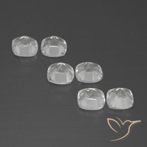 Topaz Gemstones in 4.6 x 4.6 mm Size for Sale, Topaz Stones in White Color