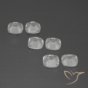Topaz Gemstones in 4.6 x 4.5 mm Size for Sale, Topaz Stones in White Color