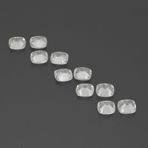 Topaz Gemstones in 4.6 x 4.6 mm Size for Sale, Topaz Stones in White Color