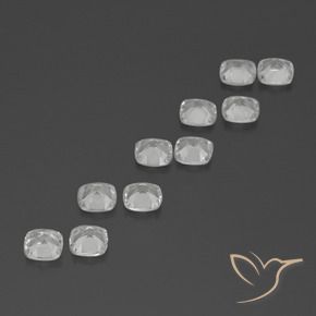 Topaz Gemstones in 4.6 x 4.5 mm Size for Sale, Topaz Stones in White Color