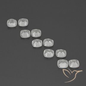 Topaz Gemstones in 4.6 x 4.6 mm Size for Sale, Topaz Stones in White Color