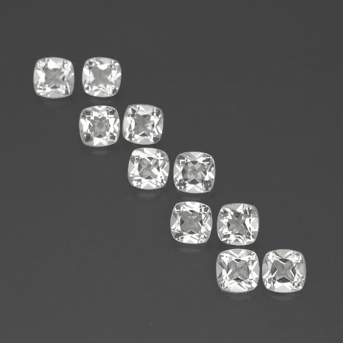 Белый Топаз Камень - 0.5ct Огранка Подушечка (ID: 387606)