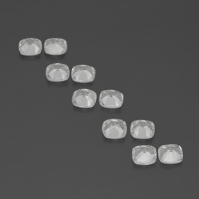 Topaz Gemstones in 4.6 x 4.6 mm Size for Sale, Topaz Stones in White Color