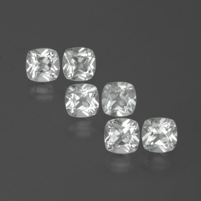 0.5ct Cushion-Cut White Topaz Gem for sale 0.5ct Cushion-Cut White Topaz Gem (ID: 387716)
