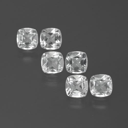 White Topaz Gem - 0.5ct Cushion-Cut (ID: 387725)