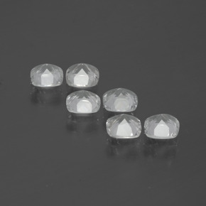 Topaz Gemstones in 4.6 x 4.5 mm Size for Sale, Topaz Stones in White Color