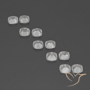 Topaz Gemstones in 4.5 x 4.5 mm Size for Sale, Topaz Stones in White Color