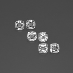 Clear White Топаз Камень - 0.5ct Огранка Подушечка (ID: 387951)