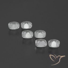 Topaz Gemstones in 4.5 x 4.5 mm Size for Sale, Topaz Stones in White Color