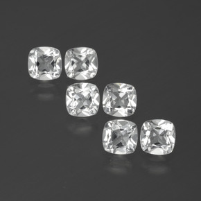 Белый Топаз Камень - 0.5ct Огранка Подушечка (ID: 388101)