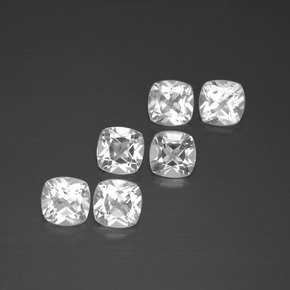 White Topaz Gem - 0.5ct Cushion-Cut (ID: 388274)