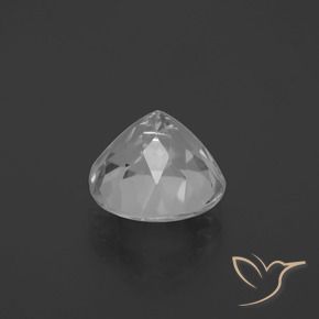 Topaz Gemstone in 10 mm (calibrated) Size for Sale, Topaz Stone in Clear White Color