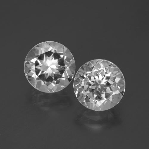 White Topaz Gem - 2.8ct Round Facet (ID: 388892)