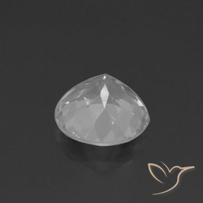 Topaz Gemstone in 10 mm (calibrated) Size for Sale, Topaz Stone in Clear White Color