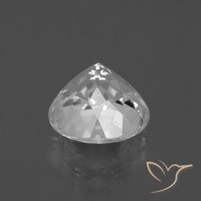 Topaz Gemstone in 10 mm (calibrated) Size for Sale, Topaz Stone in Clear White Color