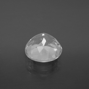 Topaz Gemstone in 9.5 mm (calibrated) Size for Sale, Topaz Stone in Clear White Color