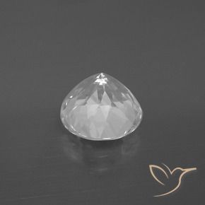 Topaz Gemstone in 9 mm (calibrated) Size for Sale, Topaz Stone in White Color