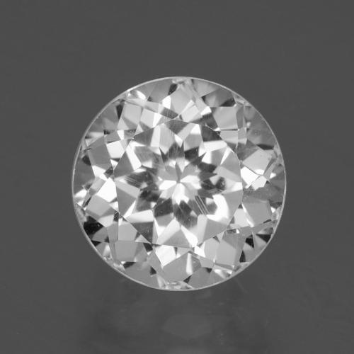 White Topaz Gem - 4.4ct Round Facet (ID: 397059)