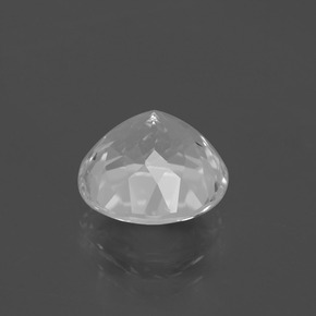 Topaz Gemstone in 10 mm (calibrated) Size for Sale, Topaz Stone in Clear White Color