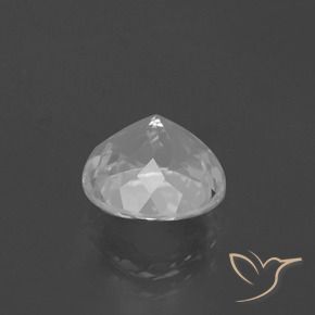 Topaz Gemstone in 10 mm (calibrated) Size for Sale, Topaz Stone in Clear White Color