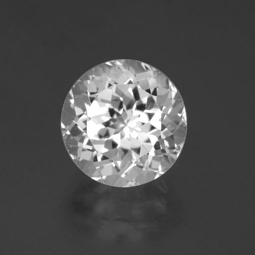 Clear White Топаз Камень - 5ct Круглая Фасетная Огранка (ID: 397169)