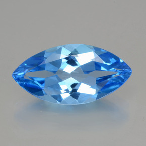 4.4ct Marquise Facet Swiss Blue Topaz Gem for sale 4.4ct Marquise Facet Swiss Blue Topaz Gem (ID: 399385)