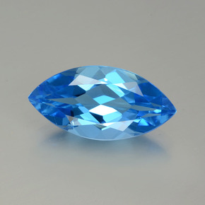 4.7ct Marquise Facet Swiss Blue Topaz Gem for sale 4.7ct Marquise Facet Swiss Blue Topaz Gem (ID: 399566)