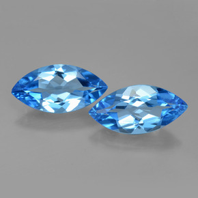 4ct Marquise Facet Swiss Blue Topaz Gem for sale 4ct Marquise Facet Swiss Blue Topaz Gem (ID: 399576)