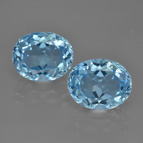 Azul claro Topacio Gema - 3.6ct Forma ovalada (ID: 401568)