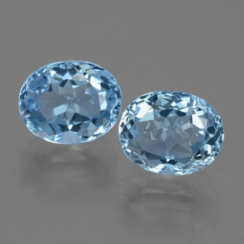 Swiss Blue Topaz Gem - 3.6ct Oval Facet (ID: 404570)