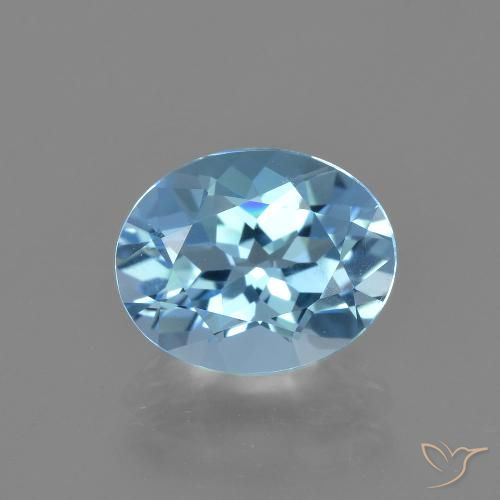 3.2ct Oval Facet Sky Blue Topaz for sale thumb image of 3.2ct Oval Facet Sky Blue Topaz (ID: 404795)