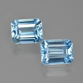 2.8ct Octagon Facet Swiss Blue Topaz Gem for sale 2.8ct Octagon Facet Swiss Blue Topaz Gem (ID: 405686)