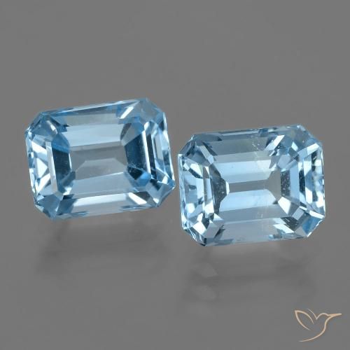 Details about   Black Friday 170-190 Ct Sky Blue & White Topaz Gems Slice Rough Pair Certified 