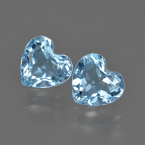 2.1ct Heart Facet Swiss Blue Topaz Gem for sale 2.1ct Heart Facet Swiss Blue Topaz Gem (ID: 409955)