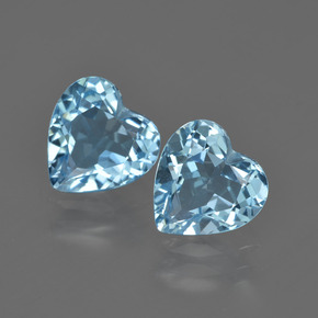 2.1ct Heart Facet Swiss Blue Topaz Gem for sale 2.1ct Heart Facet Swiss Blue Topaz Gem (ID: 409956)