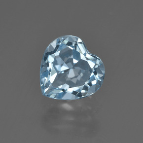 2.3ct Heart Facet Swiss Blue Topaz Gem for sale 2.3ct Heart Facet Swiss Blue Topaz Gem (ID: 410137)