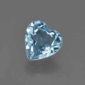 2.1ct Heart Facet Swiss Blue Topaz Gem for sale 2.1ct Heart Facet Swiss Blue Topaz Gem (ID: 410139)