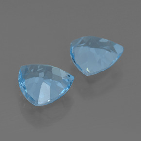 Topaz Gemstones in 9 x 9 mm (calibrated) Size for Sale, Topaz Stones in Sky Blue Color
