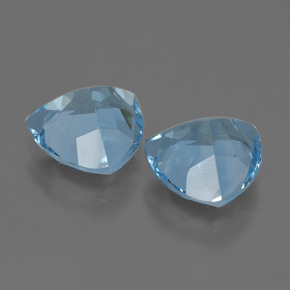 Topaz Gemstones in 9 x 9 mm (calibrated) Size for Sale, Topaz Stones in Swiss Blue Color