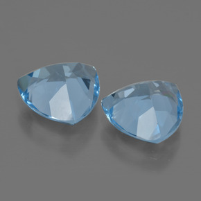 Topaz Gemstones in 9 x 9 mm (calibrated) Size for Sale, Topaz Stones in Swiss Blue Color