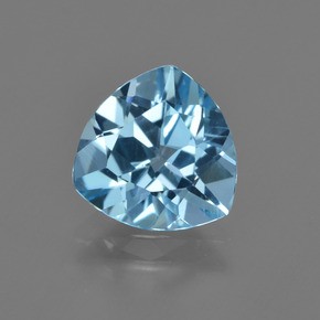 Azul claro Topacio Gema - 2.7ct Forma trillón (ID: 414125)