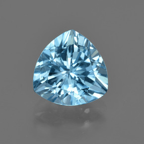 3.2ct Trillion Facet Swiss Blue Topaz Gem for sale 3.2ct Trillion Facet Swiss Blue Topaz Gem (ID: 414129)