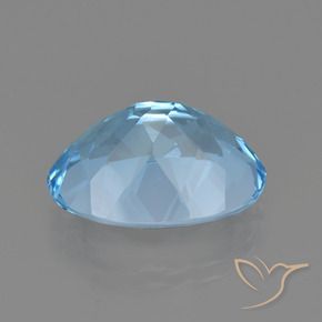 Topaz Gemstone in 20 x 15 mm (calibrated) Size for Sale, Topaz Stone in Sky Blue Color