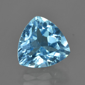 4.1ct Trillion Facet Swiss Blue Topaz for sale thumb image of 4.1ct Trillion Facet Swiss Blue Topaz (ID: 415576)