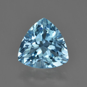 3.8ct Trillion Facet Swiss Blue Topaz Gem for sale 3.8ct Trillion Facet Swiss Blue Topaz Gem (ID: 416230)