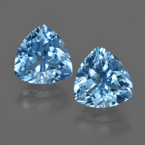 4ct Trillion Facet Swiss Blue Topaz Gem for sale 4ct Trillion Facet Swiss Blue Topaz Gem (ID: 416549)