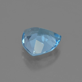 Topaz Gemstone in 10 x 9.5 mm Size for Sale, Topaz Stone in Sky Blue Color