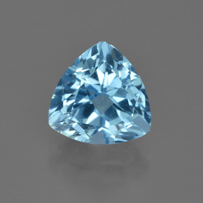 4.1ct Trillion Facet Swiss Blue Topaz Gem for sale 4.1ct Trillion Facet Swiss Blue Topaz Gem (ID: 417121)
