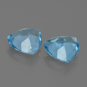 Topaz Gemstones in 10 x 10 mm (calibrated) Size for Sale, Topaz Stones in Sky Blue Color