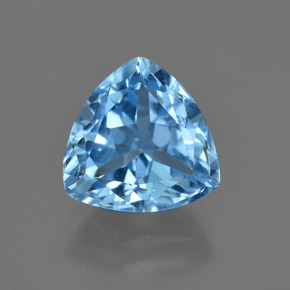4ct Trillion Facet Swiss Blue Topaz for sale thumb image of 4ct Trillion Facet Swiss Blue Topaz (ID: 417552)